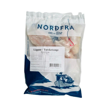 NORDFRA Lippur (torsketunger), færøske 400 gr