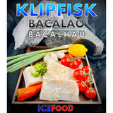 Klipfisk/Bacalao (saltet & tørret TORSK)  2 kg