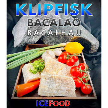 Klipfisk/Bacalao (saltet & tørret TORSK)  5 kg