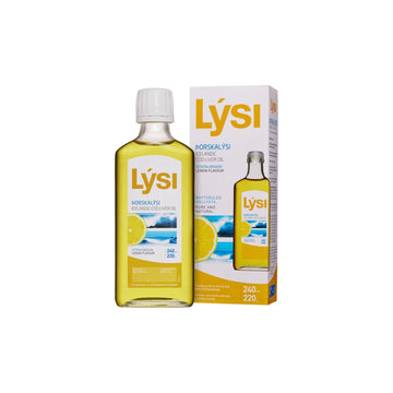 LÝSI Þorskalýsi, sítrónubragð 220 gr / 240 ml