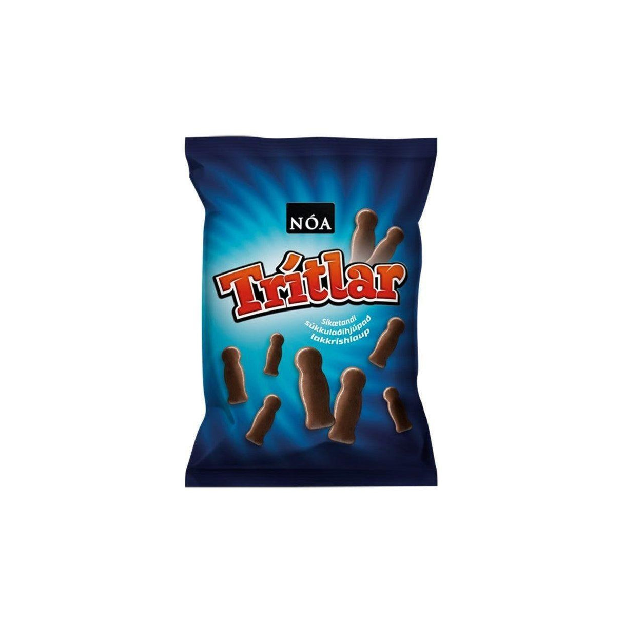 NÓA Trítlar Hjúplakkrís 150 gr (blå)
