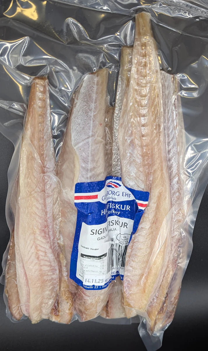 Fermenteret  torsk (Siginn/Ræstur fiskur) 1 kg (FROST)