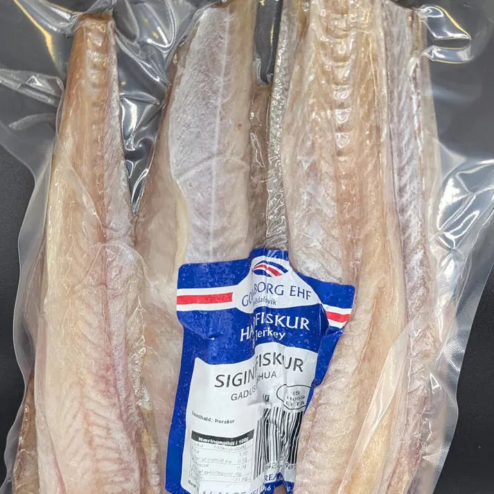 Fermenteret  torsk (Siginn/Ræstur fiskur) 1 kg (FROST)