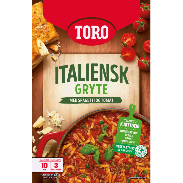 TORO Italiensk gryte 176g