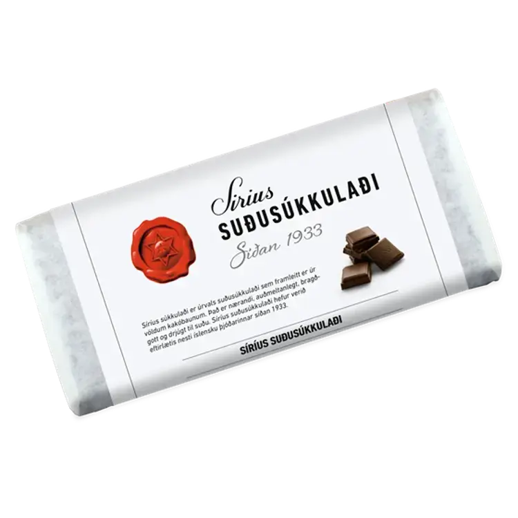 NÓA SÍRÍUS Konsum  Suðusúkkulaði 45 % 200 gr