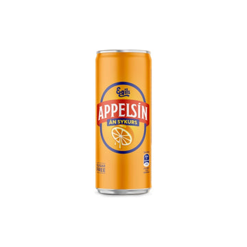 EGILS Appelsín uden sukker 33 cl