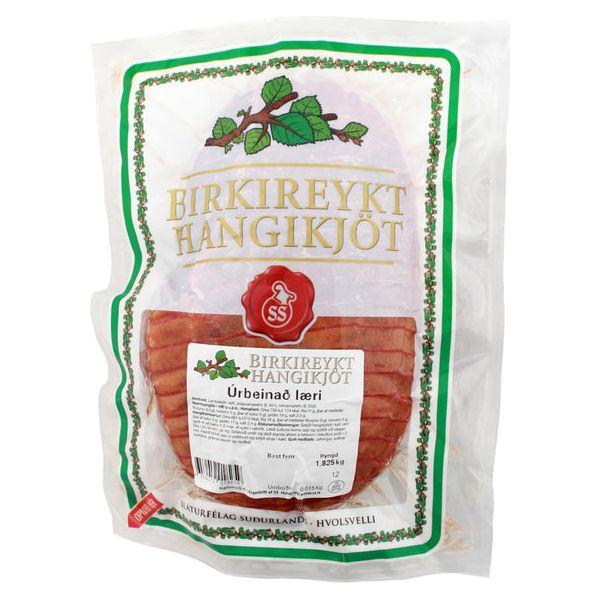 Hangikj.  SS Birkireykt læri úrb.  ca. 1,6 kg,