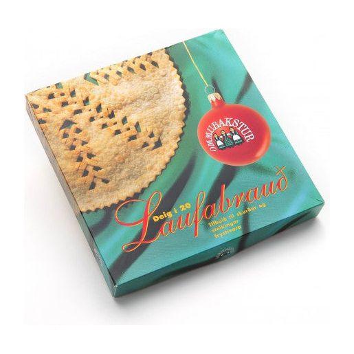 Laufabrauð (ÖMMUBAKSTUR), ósteikt/fryst (20 stk) 640 gr  Kommer i uge