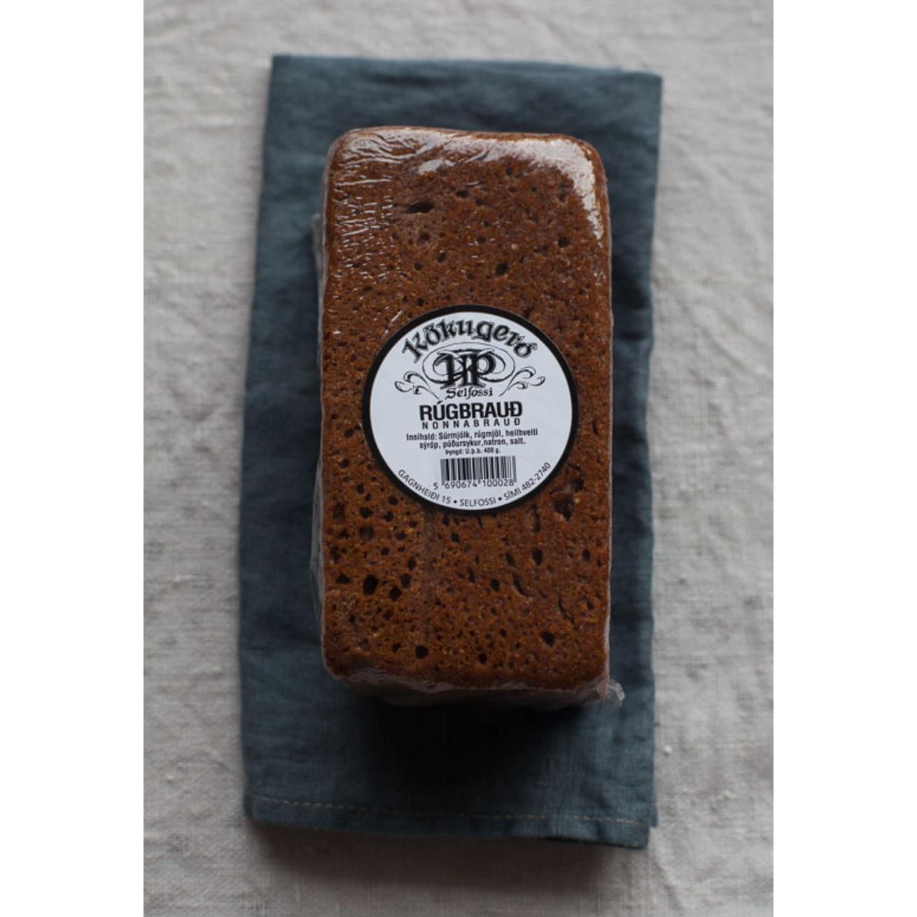 KÖKUGERÐ Rúgbrauð 400 gr