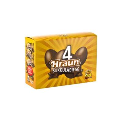 GÓA Páskaegg (Nr. 1) - Hraunegg með málshætti 4 x 30 gr