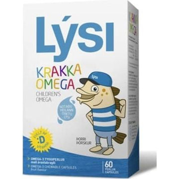 Lýsi  Krakkaomega  60 stk.