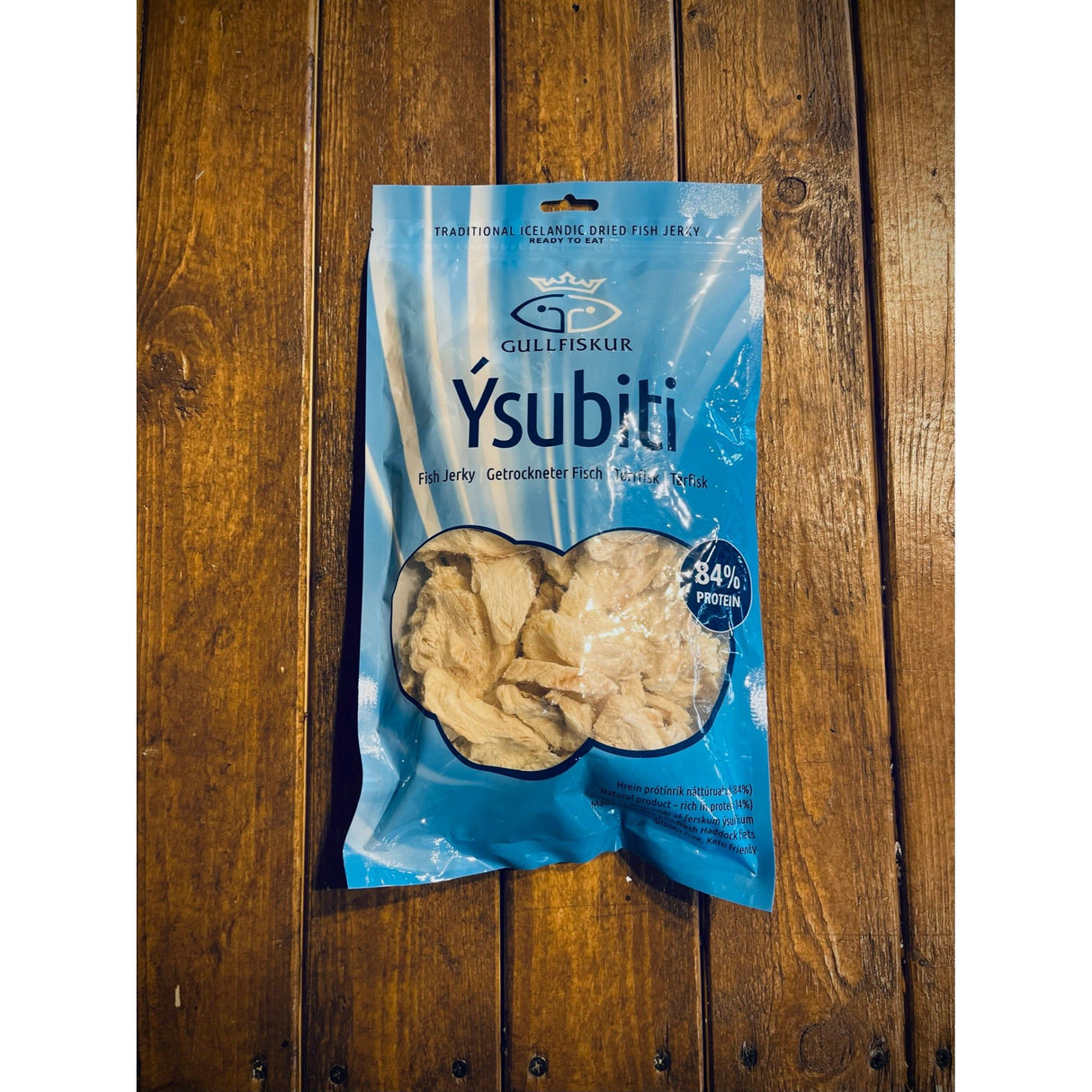 Gullfiskur Ýsubiti  (Tørfisk)  100 gr.